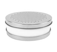 Râpe Double Face Inox avec Bac Intégré, 6.7 Pouces | Deux faces fine et grossière, récipient de rangement anti-rouille, pour fromage légumes gingembre, usage maison et camping