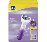 Râpe électrique 2 en 1 - Scholl - Élimination des callosités - Rouleau exfoliant - Rouleau lissant
