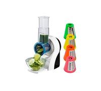 Esperanza Râpe électrique EKM026 5 en 1 Spiraliseur Plastique Multicolore