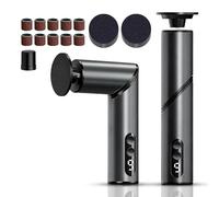 Râpe électrique 5 en 1 pour callosités - Élimine 99,95 % des callosités en 3 minutes - 9 niveaux - Appareil de soin des pieds pliable pour peaux dures, sèches et fissurées sur les pieds