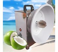 Râpe électrique à noix de coco, grattoir vertical de 150 W avec trois vitesses réglables, vitesse de production de 35 kg/h, poignée antidérapante et patins de pieds pour cuisine, base sous vide