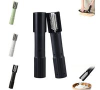 Râpe électrique à noix de coco, râpe électrique à main avec râpe rotative anti-éclaboussures, grattoir à noix de coco portable et broyeur éplucheur for la cuisine(2*black)