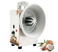 Râpe électrique à noix de coco - Vitesse réglable pour enlever la viande de noix de coco pour restaurants et magasins de dessert, corps en acier inoxydable pour un traitement efficace de la noix de