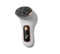 Râpe Électrique Anti-Callosités : Obtenez Des Pieds Doux Avec Une Exfoliation Douce Et Efficace Or Blanc