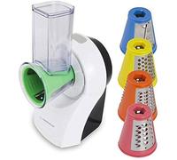 Esperanza Râpe électrique EKM026 5 en 1 Spiraliseur Plastique Multicolore