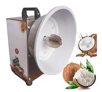 Râpe Électrique Noix De Coco，Grattoir Électrique Pulpe Coco，3 Vitesses Réglables，Poignées Et Pieds Antidérapants Usage Professionnel Boutique Restaurant Boulangerie