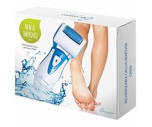 Râpe Electrique Pieds De Peau Dure Morte Et Anti-Callosités Par Own Harmony - Outils De Pédicure Rechargeables Avec 3 Rouleaux Aux Cristaux Marins - Lime Professionnelle Pour Spa Soin Des Pieds Doux