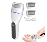 Râpe électrique pour callosités - Râpe de pédicure rechargeable pour talons secs et gercés | Brosse électrique portable sans fil, appels avec callosités et callosités