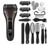 Râpe électrique pour les pieds, dissolvant de callosités, appareil de pédicure professionnel, rechargeable, élimine les peaux