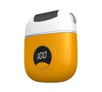 Râpe électrique pour les pieds - Grattoir automatique pour les pieds | Affichage numérique professionnel des callosités des pieds, outil de soins des pieds avec trois têtes de réglage pour les orteils