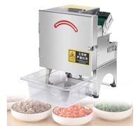 Râpe électrique pour oignons verts, pour la maison et les restaurants, coupe-oignons verts, céleri, persil, chou, piment, machine de découpe, trancheuse de légumes et de fruits,A