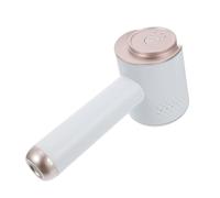 Râpe Électrique pour Pieds, Enlève-callosités ABS Blanc 1800mah | Usage à Domicile, Peau Dure et Talons, 90 Min, sans Fil, Aspiration des Poussières, Pédicure