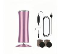 Râpe Électrique pour Pieds Exfoliante | Ponceuse à Callosités USB Vitesse Variable | 60 Disques Abrasifs 80/100 Grains | Corps Alliage Aluminium | Soin Pédicure Spa à Domicile Hommes Femmes