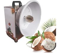 Râpe électrique professionnelle à la noix de coco, machine de traitement verticale avec couvercle anti-poussière et 3 vitesses réglables pour une extraction efficace de la viande
