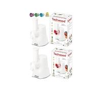 Râpe Electrique - RAPE - Découpe Tout - 150W - 4 en 1 - Acier Inox - Blanc