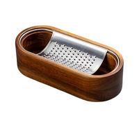 Râpe en acier inoxydable pour râper les carottes et le fromage avec espace de rangement amovible, outil de déchiquetage de légumes résistant à la rouille