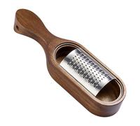 Râpe en acier inoxydable pour râper les carottes et le fromage avec espace de rangement amovible, outil de déchiquetage de légumes résistant à la rouille