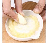 Râpe en céramique blanche de 10 cm : pour râpe à ail et à gingembre de qualité supérieure pour pâte, pour plaque de râpe robuste comme ustensile de cuisine