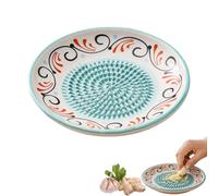 Râpe en céramique,Polyvalente Râpe à Ail En Céramique Râpe à Gingembre Main Pour Fruits Noix De Muscade Carottes Légumes Assiette Gratte Ail,Râpe de cuisine idéale (A)