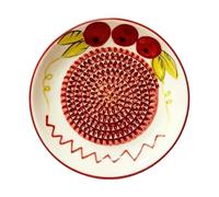 Râpe en céramique pour ail - Récipient de cuisine antidérapant et esthétique - Râpe espagnole pour tomates, chocolat, fromage, fruits secs, wasabi igname maison, cuisine, comptoir, restaurant, camping