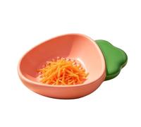 Râpe en forme de carotte, plat de broyage innovant, râpe ergonomique portable de 9,5 cm pour la préparation rapide des aliments, gingembre, citron, légumes pour agrumes, fromage, outil de préparation