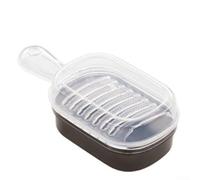 Râpe japonaise à 2 voies pour Daikon Wasabi - pour gadget de cuisine compact en aluminium 12 x 5 x 3 cm, base en résine résistante à la chaleur, fabriquée au Japon