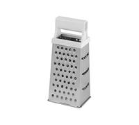 Râpe Légumes en Acier Inoxydable avec Poignée Résistant Blanc / Gris