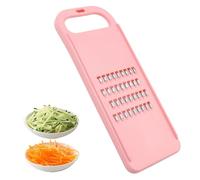 Râpe manuelle en plastique, râpe pour kicthen, râpe à carottes, râpe à légumes avec lames en acier inoxydable, râpe de cuisine pour carottes, légumes, oignons, choux, pommes de terre, concombre, chou