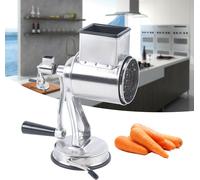 Râpe multi-usages Cuisine Tambour de cuisine Aliments Légumes Moulin à noix 5 inserts de tambour