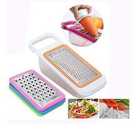 Râpe Multifonction - INOX - Professionnelle - 4 Lames - Acier Inoxydable - Compatible Lave-Vaisselle