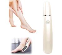 Râpe Pied Électrique Rechargeable, Anti-callosités, Expérience de Pédicure à Domicile, Élimine la Peau Sèche Pour des Pieds Plus Lisses Colour (Blanc)