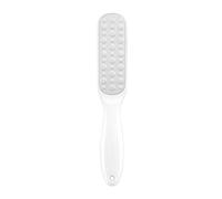 Rape Pied Éliminateur de callosités double face for peaux mortes, outils de pédicure professionnels, grattoir à callosités, ponceuse, lime à talons(White)