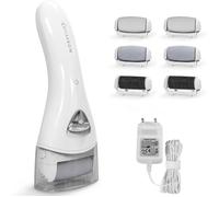 Râpe pieds électrique professionnelle rechargeable, étanche IPX6, lime ponceuse anti-callosités, peau morte, LED, BCM-1138