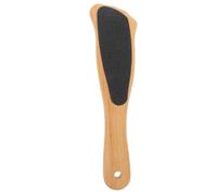 Râpe-pieds en Bois Double Face pour Pieds, Enlève Peau Dure | Manche Ergonomique, Usage Maison ou Salon, Surface Abrasive, Style Moderne Minimaliste