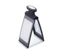 MasterClass Smart Space Râpe à fromage 3-Way en acier inoxydable, pliable et plate - Noir