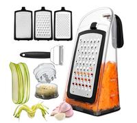 Râpe pour Cuisine,Kit de Trancheuse et Éplucheuse pour Légumes,Hachoir à Ail | pour Préparation Alimentaire Cuisine Salade Fruit Chou Épluchage Découpe