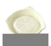 Râpe pour le gingembre, conception de en acier inoxydable, 13,5x13,5 cm, de râpe à l'ail, plat de broyeur de gingembre, structure de base stable, pour la préparation des aliments en cuis