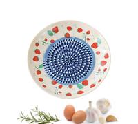 Râpe ronde manuelle en céramique | Râpe à ail pour légumes, chocolat, fraise, cuisine, épluchage, cuisson