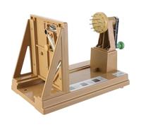 Râpe rotative manuelle et hachoir à légumes, largeur réglable, poignée antidérapante et repose-pieds, machine à salade économe en main-d'œuvre pour cuisine et restaurant