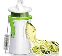 Râpe Spirale Multifonction MLBQ - Râpe à Fromage Rotative avec 4 Tambors Inox