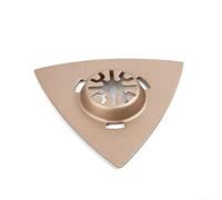 Râpe triangulaire en carbure pour outil multifonction oscillant, 80 mm, accessoire de meulage grossier pour carrelage, béton, pierre et bois, compatible avec Fein et autres marques