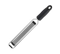 Râpe zesteur MasterChef avec poignée, ustensile de cuisine pour zester les agrumes et râper finement le parmesan, l'ail, le gingembre, la noix de