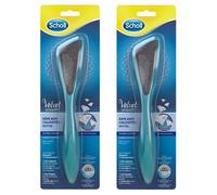 Râpes Anti-callosités 2 en 1 - SCHOLL - Lot de 2 - Cristaux de Diamants - Double Action - Pieds Doux