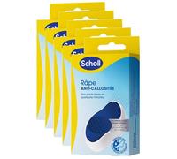Râpes Anti-callosités - SCHOLL - Lot de 5 - Nano Verre - Exfoliation Douce - Lavable