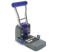 Rapesco 0247 Germ-Savvy Antibactérien, Perforatrice P1100 ECO à Grande Capacité de 100 Feuilles, Gris