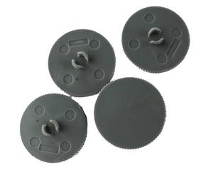 Rapesco 0282 Planches de Perforation de Remplacement, Lot de 4 | Compatible avec les Modèles de Perforateurs P1100, P2200 et P4400