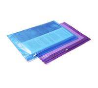 Rapesco 0798 Pochette Document Zippi, Zip en Métal, A4+, Lot de 25