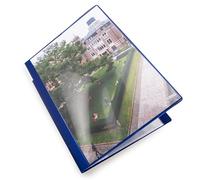 Rapesco 0910 Chemise de Présentation, 20 Pochettes, A4, Bleu