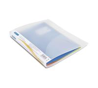 Rapesco 0923 15 mm 2-Ring Binder, 25 mm Spine, A4, Clear Transparent, Pack of 10
