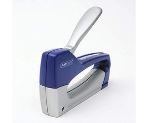 Rapesco 0957 T8-Lite Duo Agrafeuse Manuelle avec 300 Agrafes 13 / 6mm, Bleu/Argenté